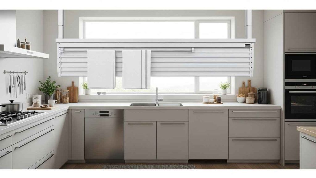 Install a Retractable Drying Rack