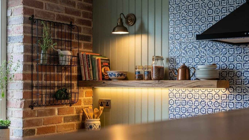 Mixed Materials for Eclectic Style