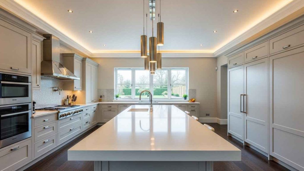The High-Gloss Kitchen Island