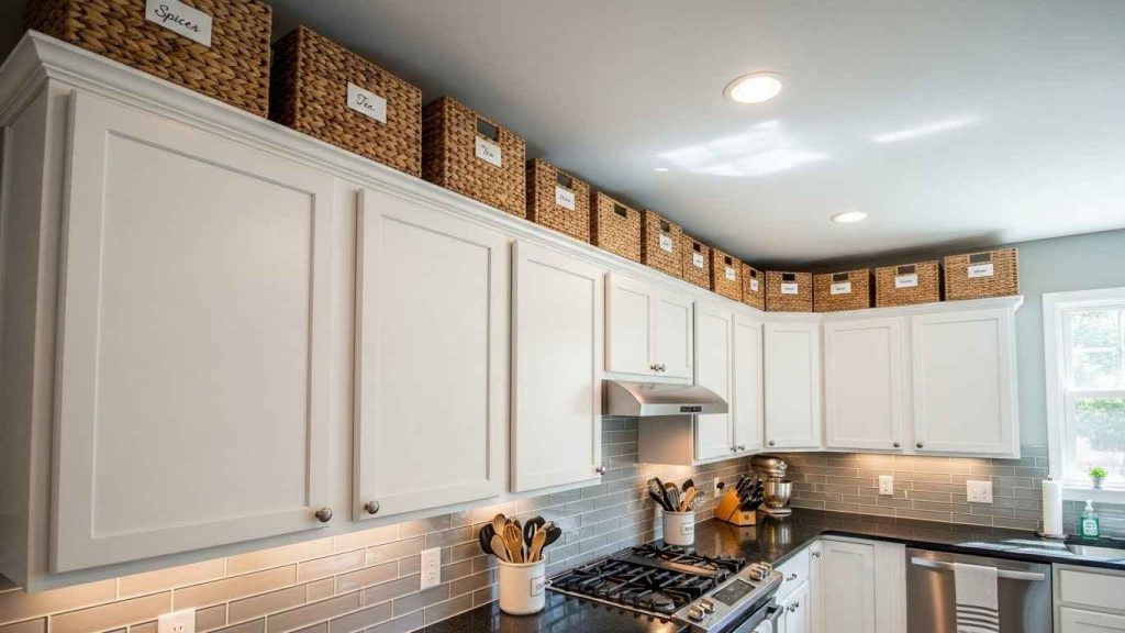 Utilize the Space Above Cabinets