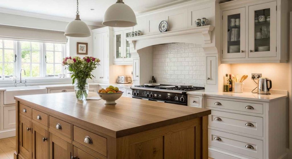 Wood & White: A Timeless Contrast