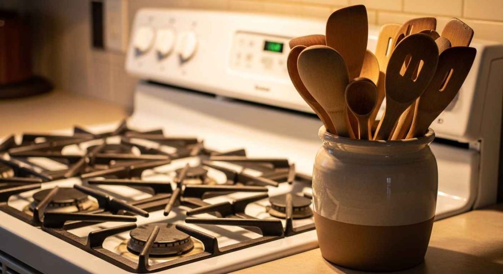 Stove-Side Utensil Crock