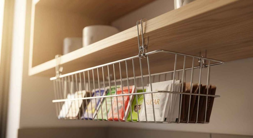 Under-Shelf Basket Racks